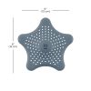 Фильтр для слива Starfish, серо-голубой, UMBRA, изображение 13