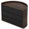 Шкатулка Moona, черная/орех, UMBRA, изображение 6