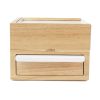 Шкатулка Stowit Mini, белая/дерево, UMBRA, изображение 10