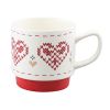 Набор из четырех кружек Knitted tale из коллекции New Year Essential, 380 мл, Tkano, изображение 3