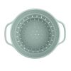 Дуршлаг складной силиконовый Smart Helper, 25,5 см, шалфей, Smart Solutions, изображение 2
