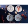 Набор из четырех тарелок Aquarium из коллекции Sea treasures, 21,5 см, Tkano, изображение 3