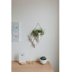 Декор для стен Trigg, большой, белый/никель, Umbra, изображение 6