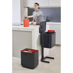 Контейнер для мусора с двумя баками Totem Max 60 л графит, Joseph Joseph, изображение 5