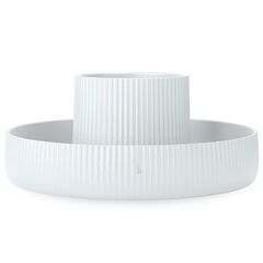 Кашпо Fountain белое, Umbra, изображение 4