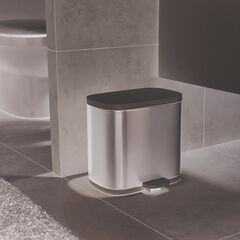 Контейнер для мусора Split™ для ванной комнаты нержавеющая сталь, Joseph Joseph, изображение 6