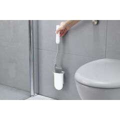 Ёршик для унитаза подвесной Flex Steel белый, Joseph Joseph, изображение 2