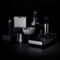 Миска с приборами для салата Uno Stone, Joseph Joseph, изображение 4