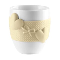 Кружка Love, 360 мл, желтая, Guzzini