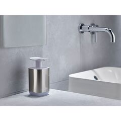 Набор из органайзера для зубных щеток EasyStore Steel и диспенсера для мыла Presto Steel, Joseph Joseph, изображение 4