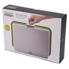 Набор из 3 разделочных досок Nest Large зелёный, Joseph Joseph, изображение 4
