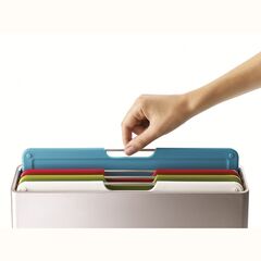 Набор разделочных досок Folio Regular серебристый с ножом, Joseph Joseph, изображение 3