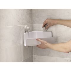 Набор из 2 угловых органайзеров для душа EasyStore белый, Joseph Joseph, изображение 3