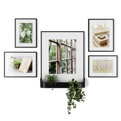 Набор из 5 фоторамок черный, Umbra, изображение 3