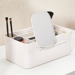 Органайзер для косметики с выдвижным отсеком и съемным зеркалом Viva Large, Joseph Joseph, изображение 3