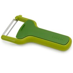 Овощечистка с горизонтальным гладким лезвием SafeStore зеленая, Joseph Joseph