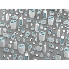 Органайзер для ванной комнаты EasyStore™ белый, Joseph Joseph, изображение 4