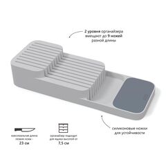 Органайзер для ножей DrawerStore компактный, Joseph Joseph, изображение 4