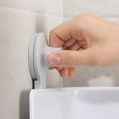 Органайзер для душа с зеркалом EasyStore белый, Joseph Joseph, изображение 4