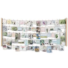 Панно с зажимами для 80 фотографий Hangit дерево, Umbra, изображение 5