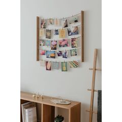 Панно с зажимами для 40 фотографий Hangit дерево, Umbra, изображение 5