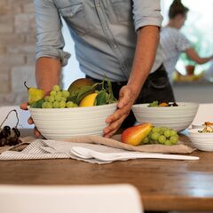 Салатник Tierra, 30 см, бежевый, Guzzini, изображение 2