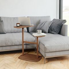 Столик приставной Swivo светлый орех, Umbra, изображение 2