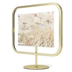 Фоторамка Infinity Sqround 13х18 матовая латунь, Umbra, изображение 5