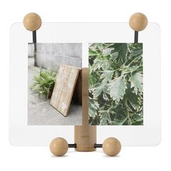 Фоторамка деревянная Woody 20х25 см светлое дерево, Umbra, изображение 6