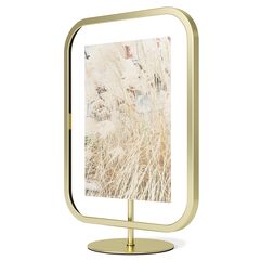 Фоторамка Infinity Sqround 13х18 матовая латунь, Umbra, изображение 3