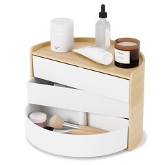 Шкатулка для украшений MOONA белая-дерево, Umbra, изображение 2