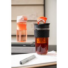 Бутылка для воды Slow Sip, 450 мл, розовая, Smart Solutions, изображение 2