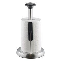 Держатель для бумажных полотенец со стоппером Mio, 19,5х37 см, хром, Smart Solutions, изображение 6