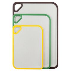 Доска разделочная из пшеничного волокна Homi, 44х30 см, светло-серая с темно-сливовым кантом, Smart Solutions, изображение 4