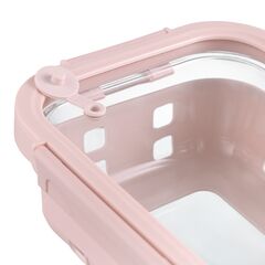 Контейнер для запекания, хранения и переноски продуктов в чехле Smart Solutions, 1050 мл, розовый, Smart Solutions, изображение 5