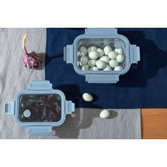 Контейнер для запекания, хранения и переноски продуктов в чехле Smart Solutions, 370 мл, синий, Smart Solutions, изображение 6