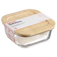 Контейнер для запекания и хранения Smart Solutions с крышкой из бамбука, 800 мл, Smart Solutions, изображение 5