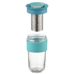 Кружка с ситечком Jaunt, 540 мл, голубая, Smart Solutions, изображение 3