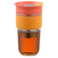 Кружка с ситечком Jaunt, 540 мл, красная, Smart Solutions, изображение 2