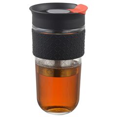 Кружка с ситечком Jaunt, 540 мл, черная, Smart Solutions, изображение 4