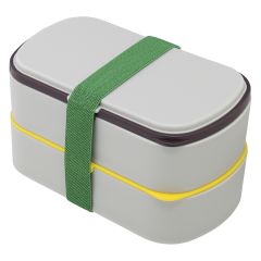 Ланч-бокс с приборами Food Time, 1 л, серый, Smart Solutions