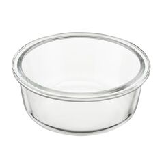 Набор стеклянных круглых контейнеров с бамбуковыми крышками, 3 шт., Smart Solutions, изображение 4