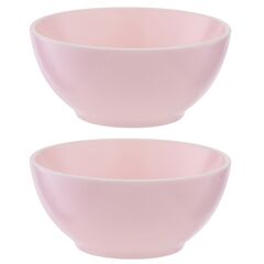 Набор чаш Simplicity, 470 мл, розовые, 2 шт., Liberty Jones