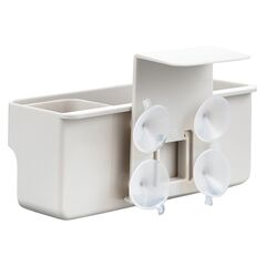 Органайзер для раковины подвесной Ronja, 15,8х10,8х10 см, светло-серый, Smart Solutions, изображение 5