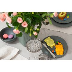 Набор тарелок Soft Ripples, ?21 см, серые, 2 шт., Liberty Jones, изображение 3