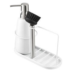 Органайзер с диспенсером для мыла Gunvor, 380 мл, белый, Smart Solutions, изображение 3