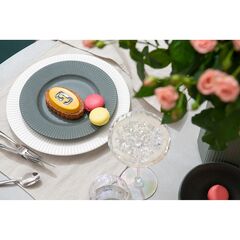 Набор тарелок Soft Ripples, ?21 см, серые, 2 шт., Liberty Jones, изображение 4