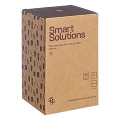 Термокружка Sup Cup, 350 мл, розовая, Smart Solutions, изображение 6