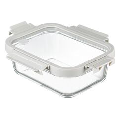 Контейнер для запекания и хранения прямоугольный с крышкой, 1 л, светло-серый, Smart Solutions, изображение 5