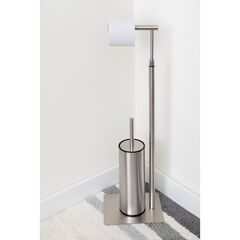 Держатель для туалетной бумаги с ершиком Iver, матовый хром, Bergenson Bjorn Bath, изображение 2